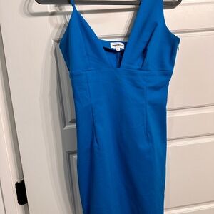 Revolve Superdown blue dress